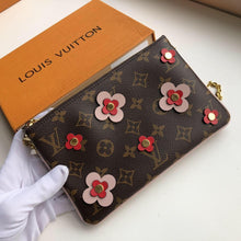 Load image into Gallery viewer, POCHETTE DOUBLE ZIP