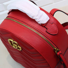 Load image into Gallery viewer, GG Marmont quilted leather backpack