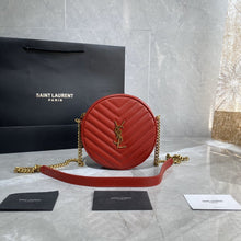 Load image into Gallery viewer, VINYLE ROUND CAMERA BAG
