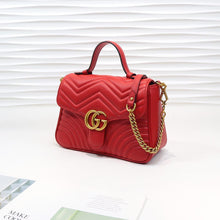 Load image into Gallery viewer, GG Marmont Small top handle bag 26cm
